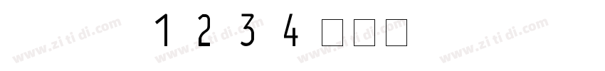cidfont f1 f2 f3 f4字体转换